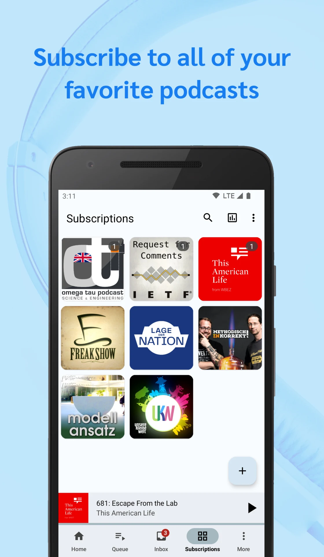AntennaPod - Podcast Player screenshot