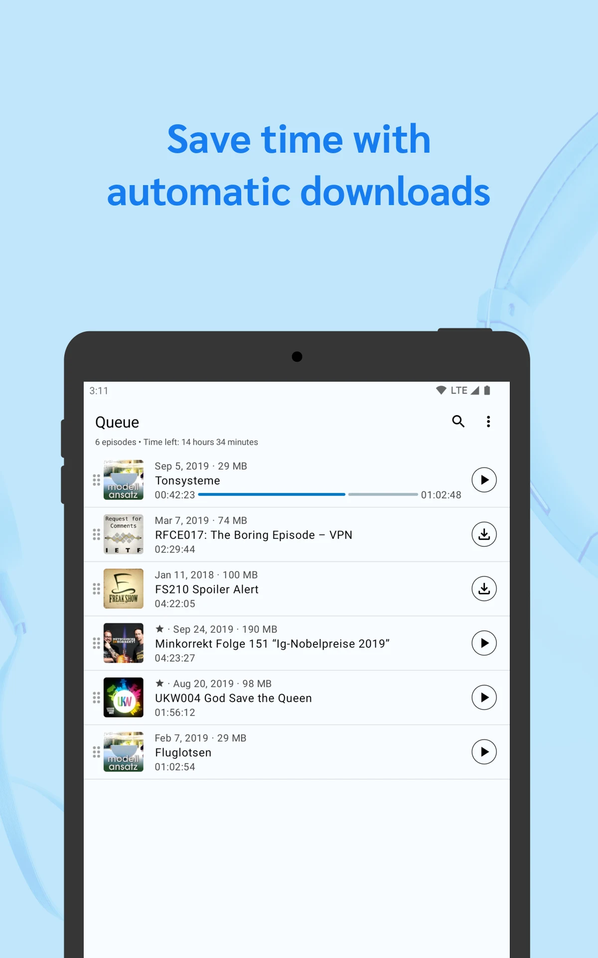AntennaPod - Podcast Player screenshot